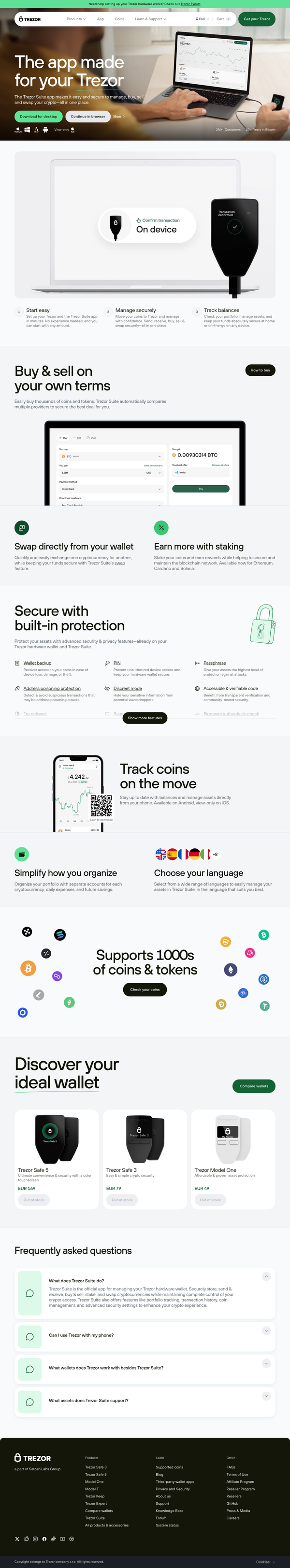 Ultimate Guide to Trezor Suite: Official Trezor Suite, Download Trezor Suite & Security
